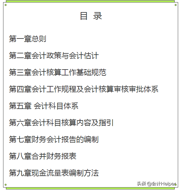完整版公司财务会计核算手册及财务管理制度，word格式，十分详细